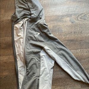 Gym shark 2 tone zip up hoodie